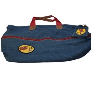 Vintage Disney Mickey Mouse  Denim Tote Hand Bag Purse & Wallet